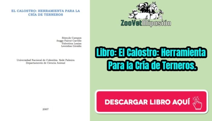 Libro: El Calostro: Herramienta Para la Cría de Terneros.