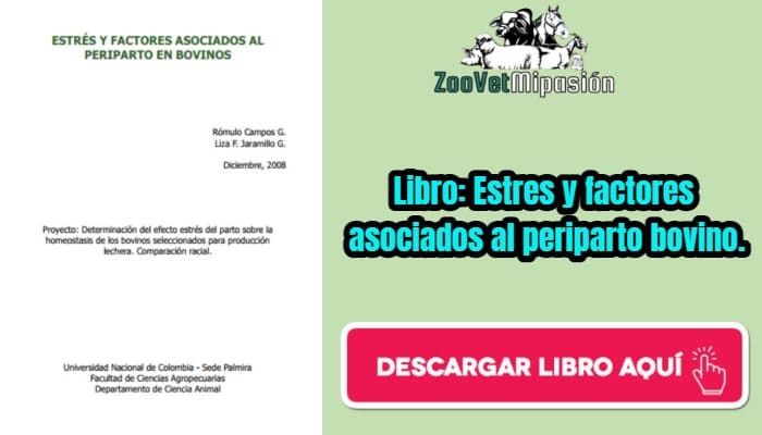 Libro: Estres y factores asociados al periparto bovino.
