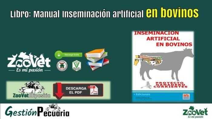 Libro Manual Inseminación artificial en bovinos
