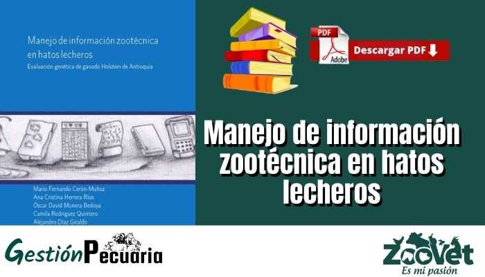 Libro Manejo de información zootécnica en hatos lecheros